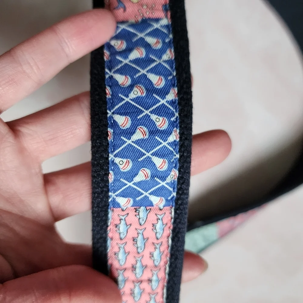 VINEYARD‎ VINES patchwork preppy belt junior's small